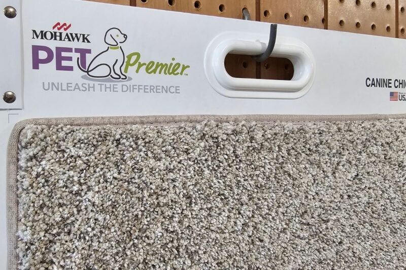 A photo of Mohawk's Pet Premier Carpet Sample in Canine Chic